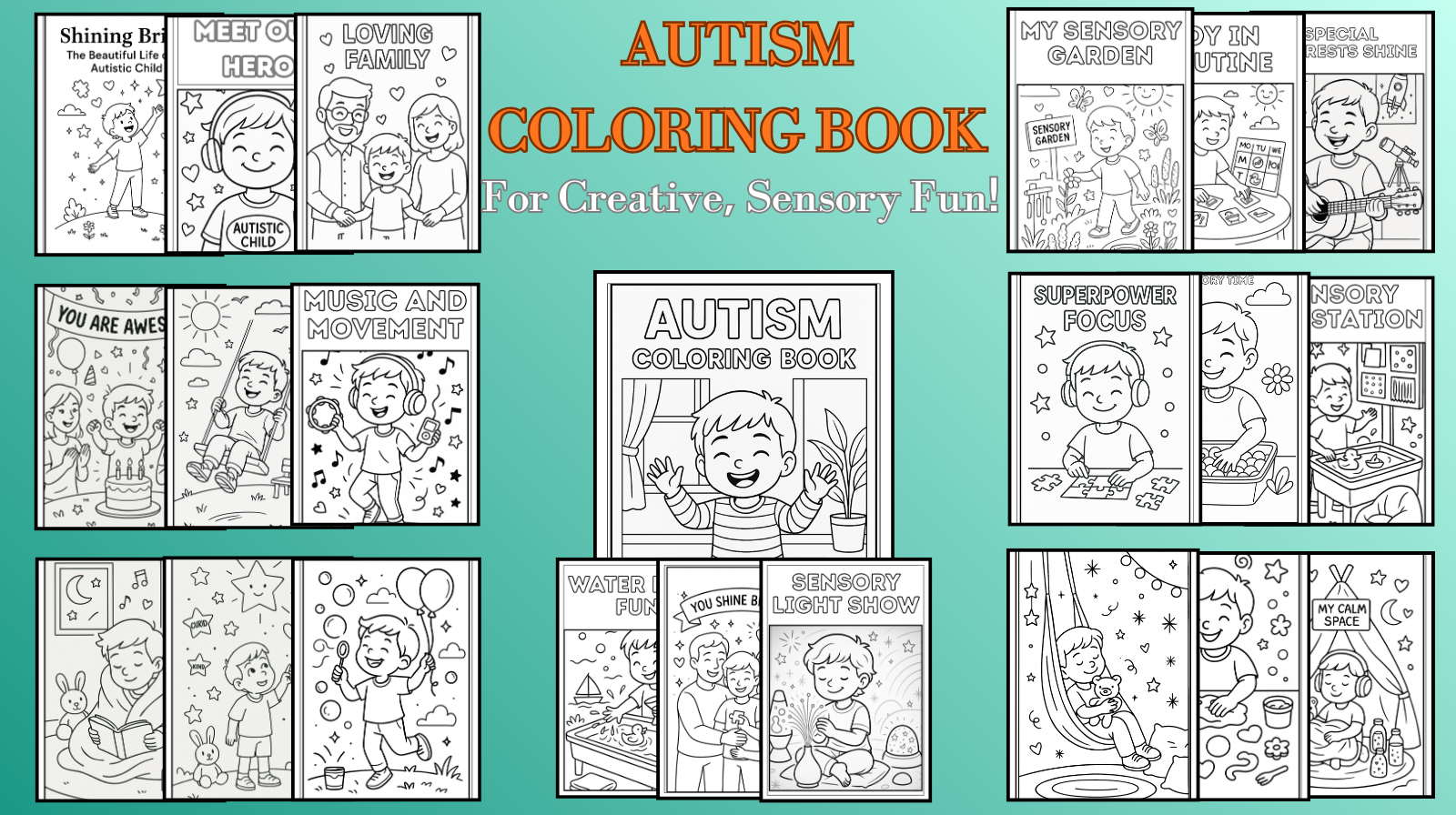 Autism Printable Bundle for Parents – Activities, Tools, and Resources