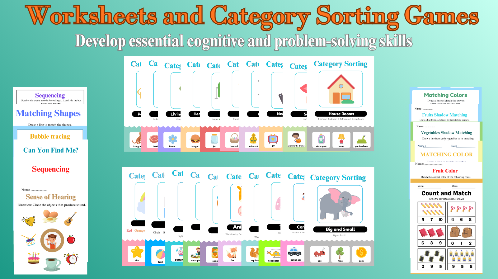 Autism Printable Bundle for Parents – Activities, Tools, and Resources