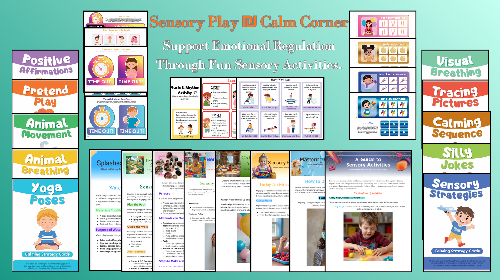 Autism Printable Bundle for Parents – Activities, Tools, and Resources
